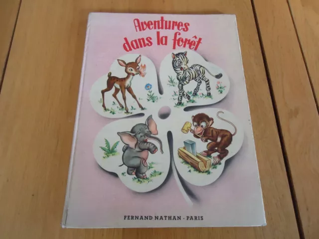 Enfantina Aventures Dans Foret Nathan 1954 Piccoli Monti Mariapia Livre Illustre