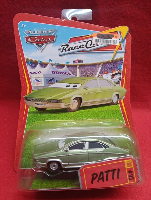 Disney Pixar The World of Cars Patti #95 Mattel Race O Rama Factory Sealed