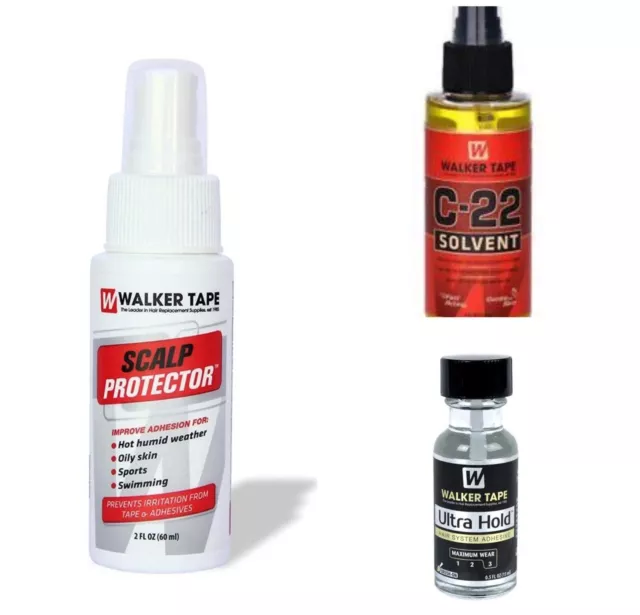 Walker Tape Kit Manutenzione Protesi (colla ultra hold 0.5oz+remover+scalp)