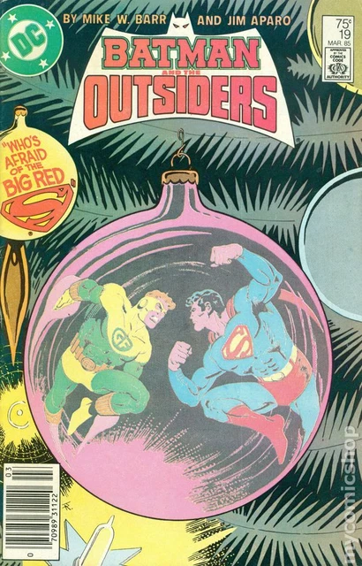 Batman and the Outsiders Mark Jewelers 19MJ VG/FN 5.0 1985 Stock Image Low Grade