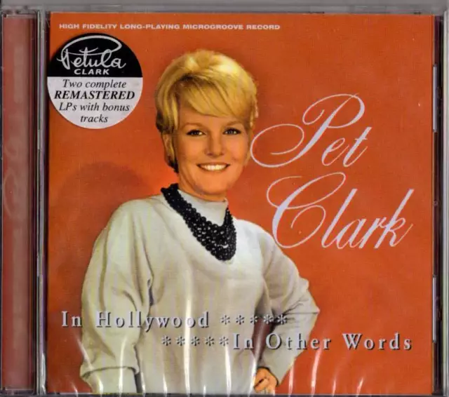 Petula Clark [NM] 2000 CD In Hollywood / In Other Words