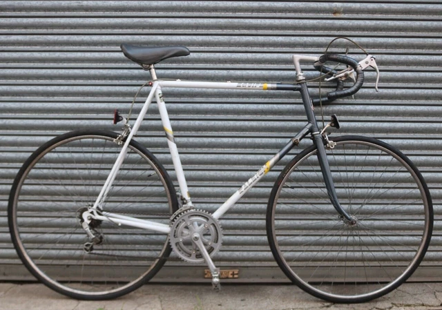 RALEIGH EQUIPE 63CM Steel Road Racing Bike Huret 12 Speed Vintage Retro ...