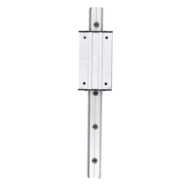 LINEAR RAIL GUIDE Guideway With External Dual-Axes Slider Slide Block ...