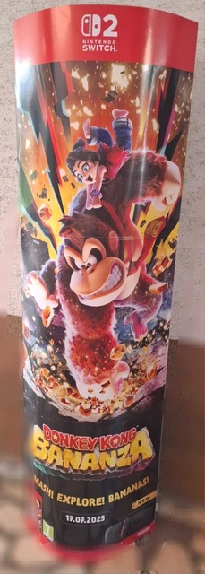 Sagoma Standee Donkey Kong Bananza - Nuova - Solo Figura, No Gioco - Foto 4