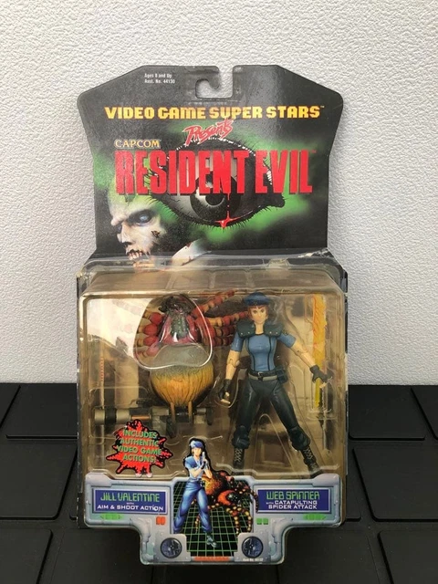 RESIDENT EVIL JILL Valentine Web Spinner Figura Abierta Usado EUR