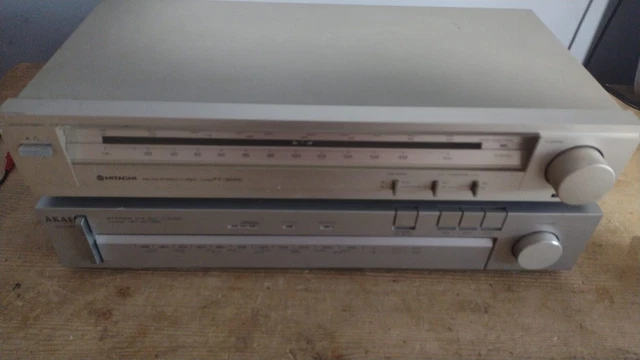Tuner HIFI Hitachi FT-M33L – Vintage Années 80/90 – Occasion Fonctionnel