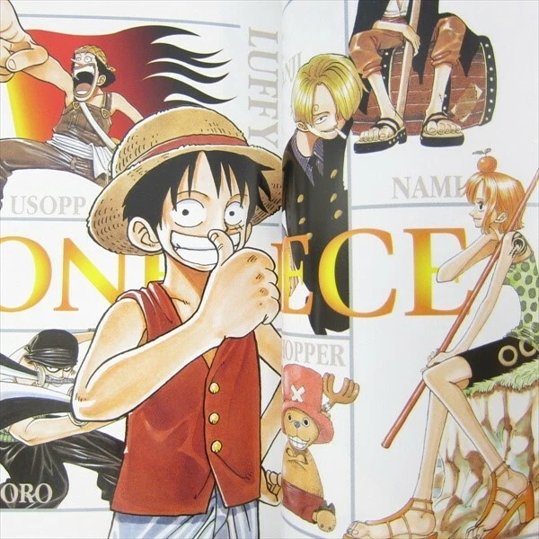 ONE PIECE RED Grand Characters Book EIICHIRO ODA Art Works Fan 2002