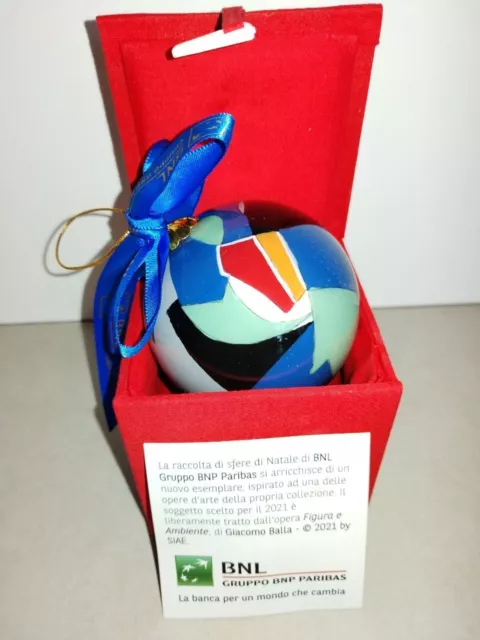 Sfera Palla Di Natale Bnl Anno 2021