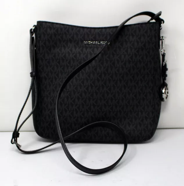 Michael Kors Jet Set Travel Large Messenger Bag Black