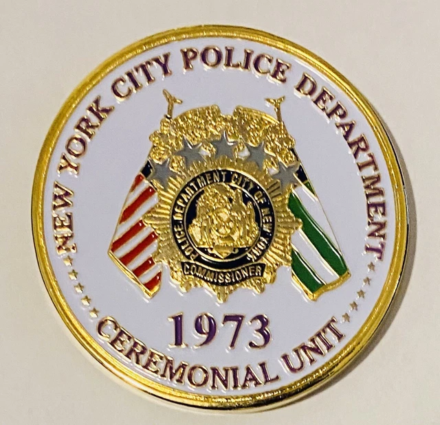 SOUGHT AFTERUNIQUENYPD CEREMONIAL UnitNYPD Challenge Coin EUR 44,71