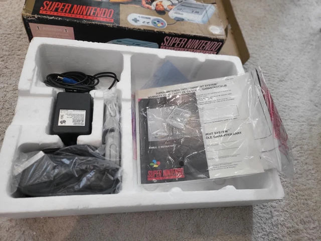 PACK SNES Street Figther GOLD COMPLET super nintendo box crystal protection 9