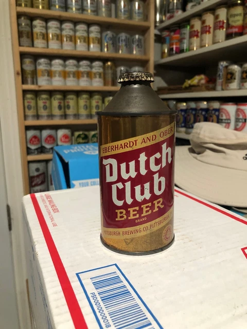 Dutch Club Beer ~ Cone Top Beer Can