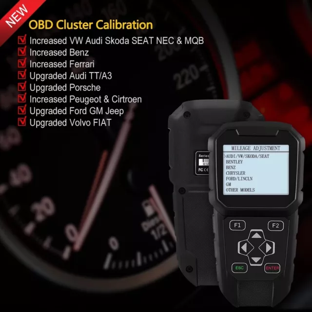 OBDPROG MT401 Car Adjust Mileage Correction Odometer Adjustment OBD2 Scan Tool 3