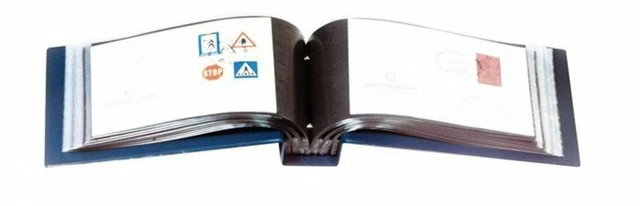 Album Leuchtturm Pour 100 FDC - Format C6, Bleu, Collection Philatélie