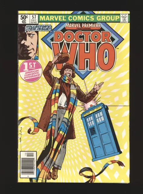 Marvel Premiere # 57 Newsstand 1st Marvel Dr. Who & 2nd U.S. appearance VF+ Cond