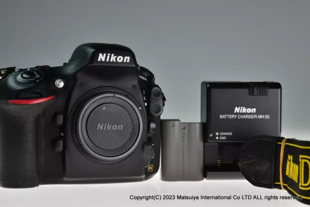 NIKON D800E 36.3MP Digital Camera Body Shutter Count 9807 Excellent