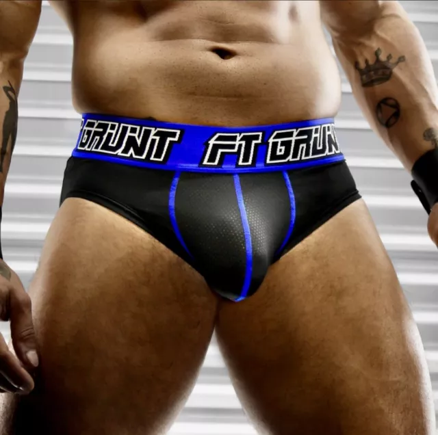 Para hombre Ft Troff Grunt Corp Brief - azul grande nuevo con etiquetas