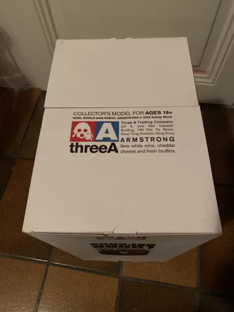 ThreeA Ashley Wood 4. Armstrong Lunar Defence RARO WWR 3A Rothchild 14,8 pollici 3