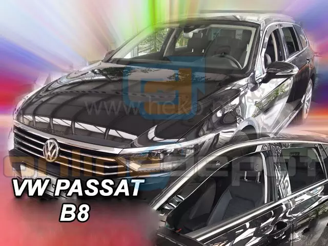 Windabweiser VW PASSAT B8 5-türer 2014-heute Variant Kombi 4-tlg HEKO dunkel