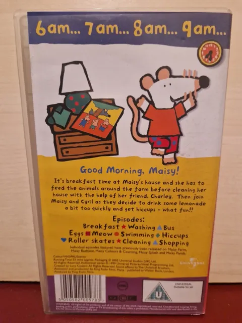 GOOD MORNING MAISY - 10 Episodes - PAL VHS Video Tape (T10) $10.12 ...