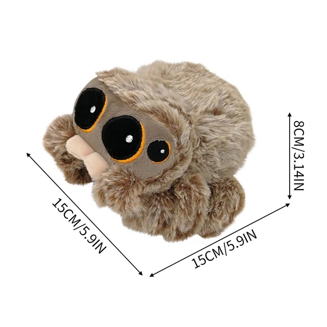 thumbnail image 2 of Lucas The Spider 6” Plush – YouTube Sensation, Soft Stuffed Toy, Brand New 2 of 5