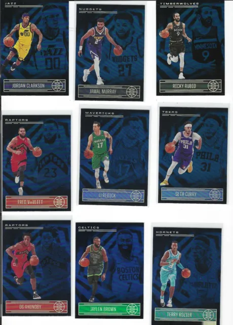 2020-21 Panini Illusions NBA Sapphire/Emerald  *Complete Your Set*   U-PICK