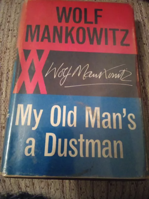 My Old Man's a Dustman (Wolf Mankowitz - 1956) Hardback ,Ex Library Book