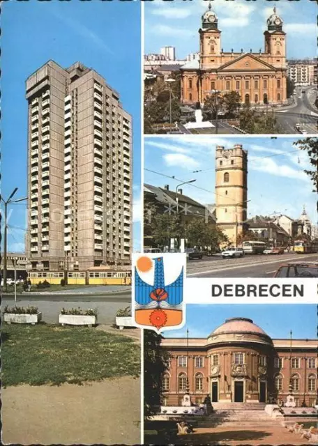 71977902 Debrecen_Debrezin Kirche Turm Hochhaus  Debrecen Debrezin