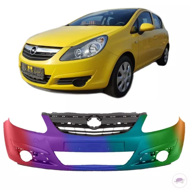 Stoßstange vorne LACKIERT IN WUNSCHFARBE Opel Corsa D bj. 06-11 EU WARE+GARANTIE