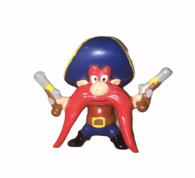 Vintage Yosemite Sam with Double Pistols PVC Figure 1990 Applause Looney Tunes