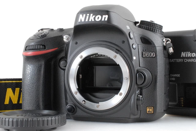 [MINT] Nikon D600 Shutter 24.3MP Digital SLR Camera Body From JAPAN