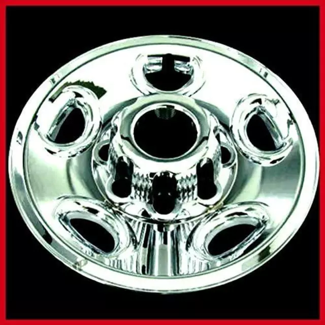 Chevy Chrome Tire Wheel Skin Rim Covers 8 Lug Hub Caps 16" Set of 4