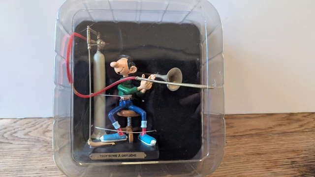 Figurine Gaston Lagaffe - Trombone Géant - Franquin - Marsu Productions 2004