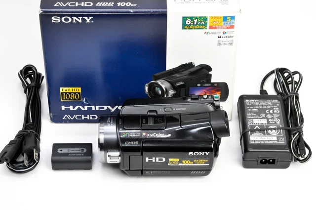 SONY HANDYCAM HDR-SR8 100GB 150x HDD Digital Camcorder Nightshot