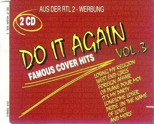 Do it again 3-Famous Cover Hits (#zyx70088) Sarah Washington, East 17,.. [2 CD]