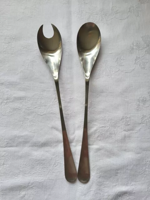 Salad Server Set Alveston Old Hall Stainless Steel Cutlery 28cm 11"