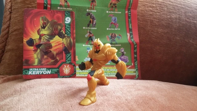 Gormiti S2 Weapons Lord Keryon, Figura In Oro Con Armi, Per Bambini Dai 7 Anni, Unisex