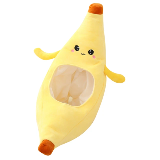1 Pc Banane Costume En peluche Banane Chapeau Drôle Costume Chapeau