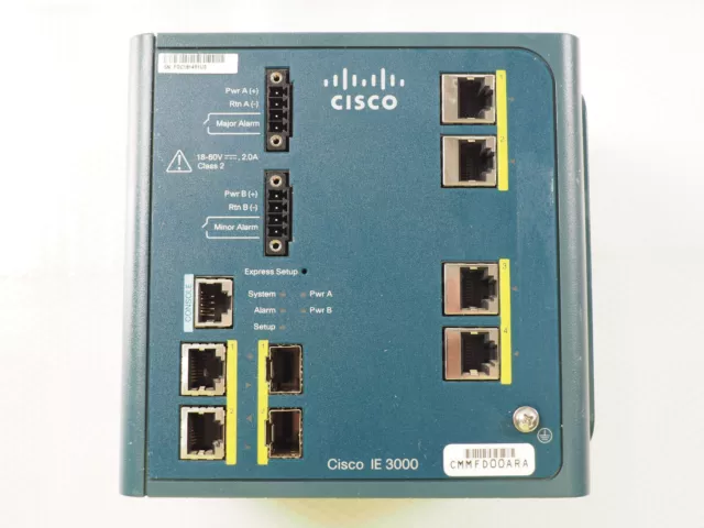 Cisco IE-3000-4TC V02 4-Port Industriel Éthernet Interrupteur