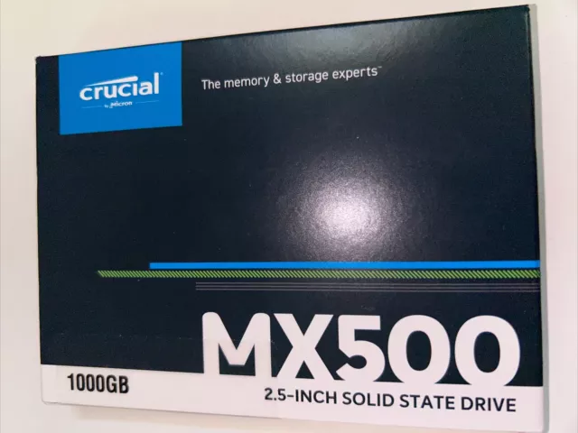 Crucial MX500 1TB 3D NAND SATA 2.5 Inch Internal SSD, up to 560 MB/s  - CT1000MX