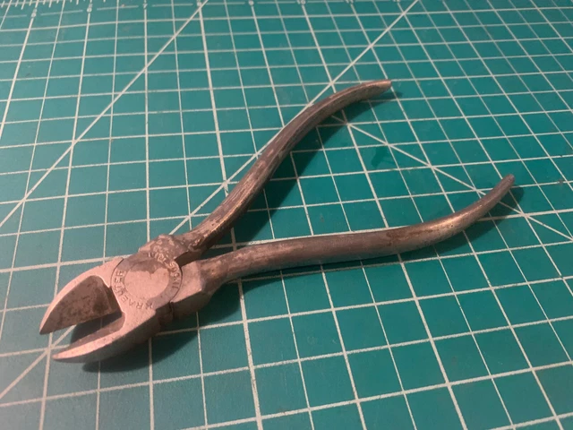 Vintage Industrial Kraeuter 4501-6 Diagonal Wire Cutters USA 🇺🇸 Quality