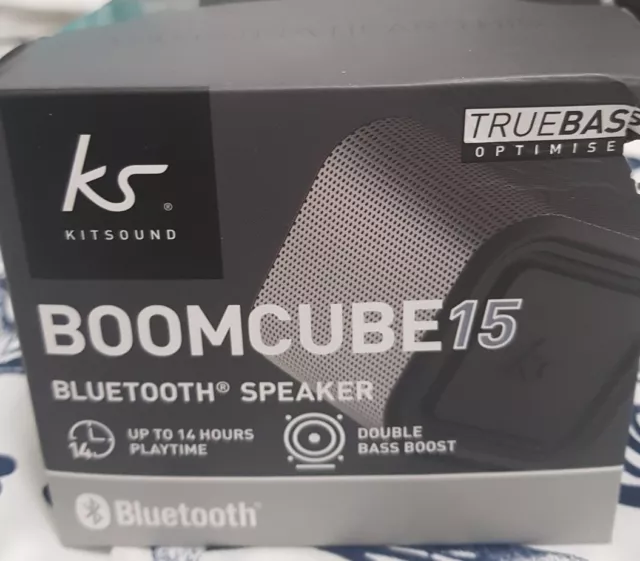 Speaker BOOMCUBE 15 Bluetooth Black/Gunmetal 3