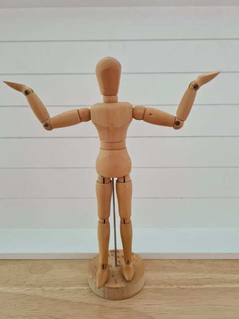 Artist Mannequin Model Person Wooden Drawing Sketch Painting