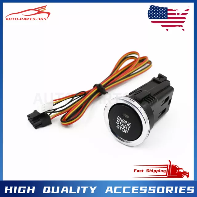 US DC12V Car Keyless Engine Start Stop Push Button Power Starter Ignition Switch