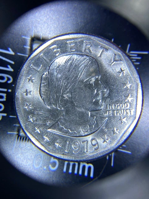 1979 Susan B Anthony Liberty [Rare FG - Frank Gasparro S] ONE DOLLAR U.S. Coin