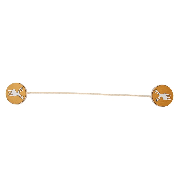 Magnetic Curtain Tieback Orange Deer Shaped Curtain Tiebacks Buckles For Home