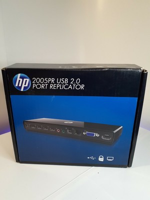 HP 2005pr USB2.0 Port Replicator UK 
