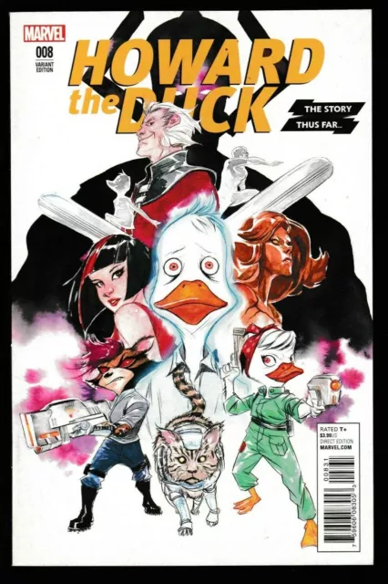 Howard The Duck #8 - MARVEL Comics / 2016 / RARE Story Thus Far Variant
