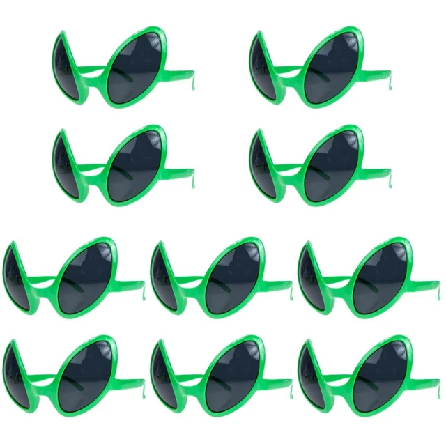 10 Pcs Plastic Holiday Accessories Child Funny Party Glasses Crazy