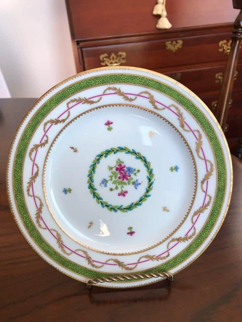 Haviland Vieux Paris Vert 皿26.5cm 【公式通販】